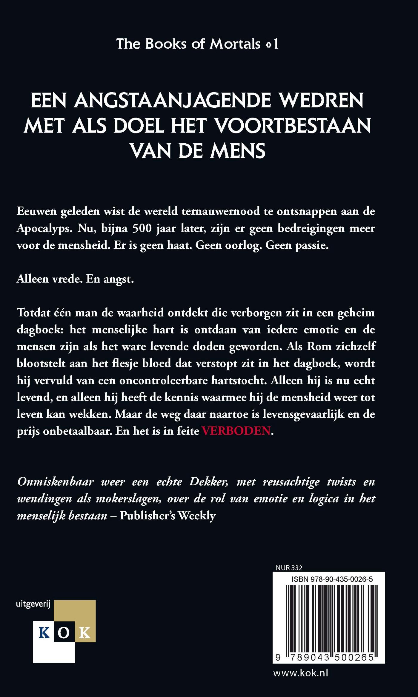 Achterkant van Verboden