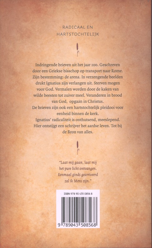 Achterkant van Graan van God