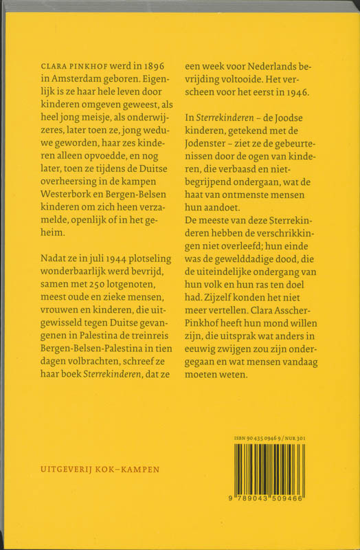 Achterkant van Sterrekinderen