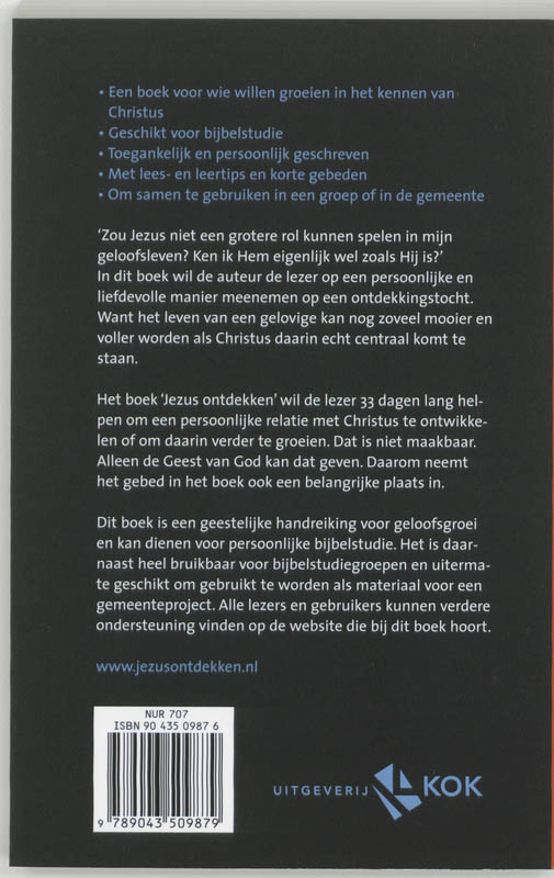 Achterkant van Jezus ontdekken