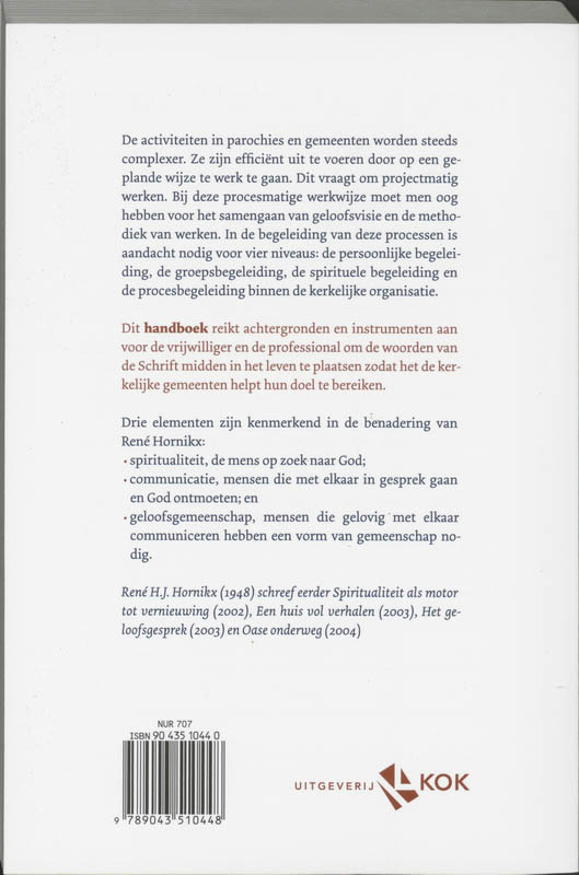 Achterkant van Werken aan gemeenschap