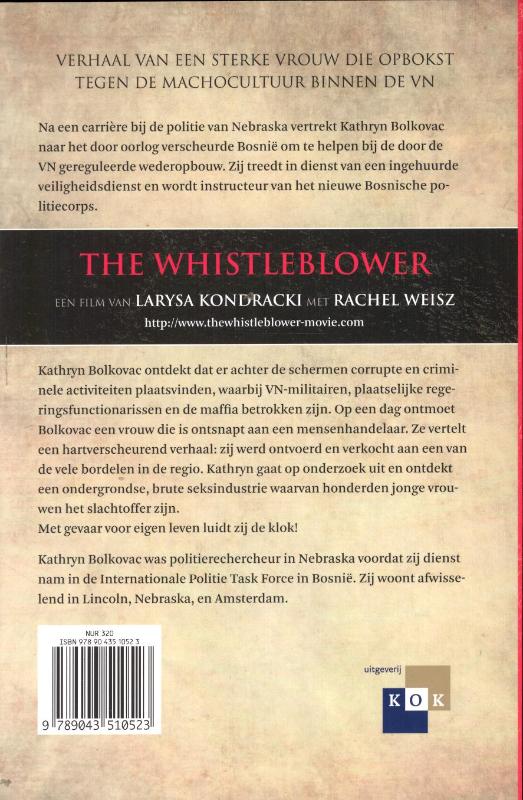 Achterkant van Klokkenluider in Bosnië