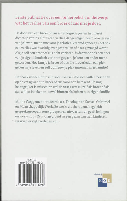 Achterkant van Broederziel alleen
