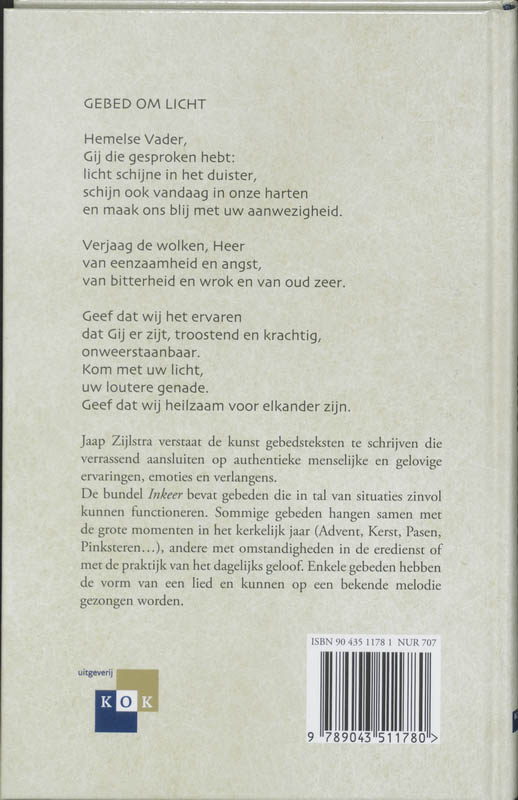 Achterkant van Inkeer
