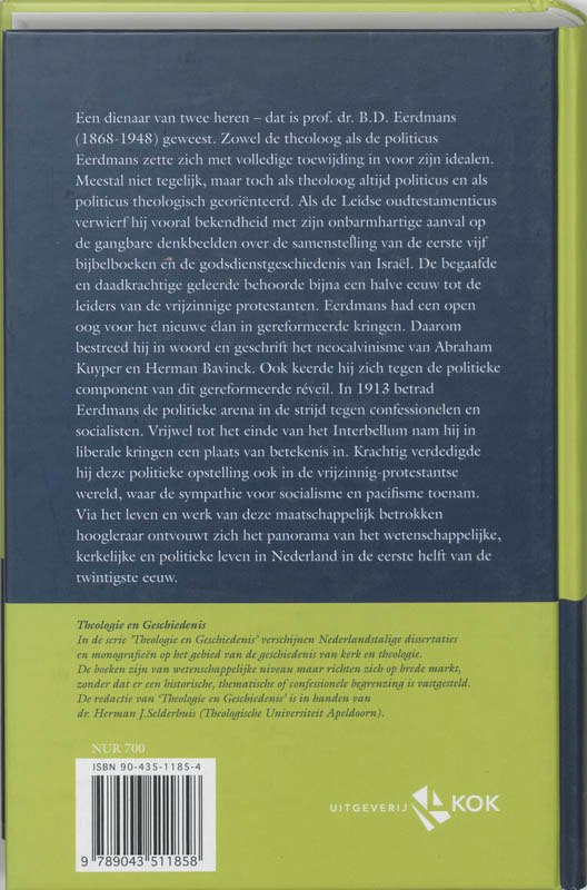 Achterkant van Dienaar van twee heren