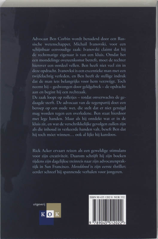 Achterkant van Monddood