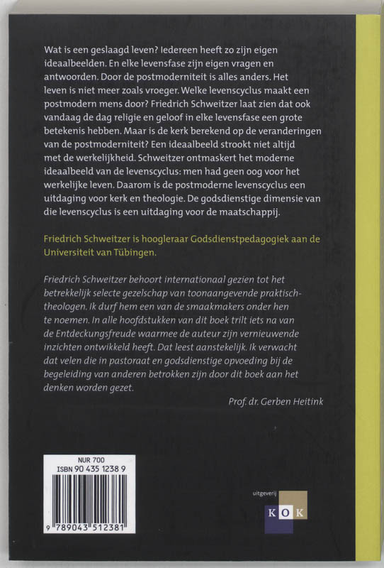Achterkant van Het leven is niet meer als vroeger