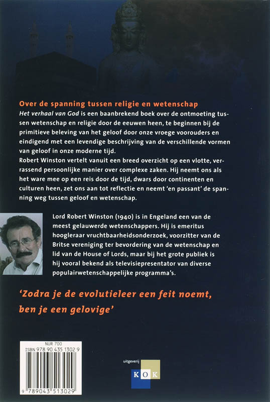 Achterkant van Het verhaal van God