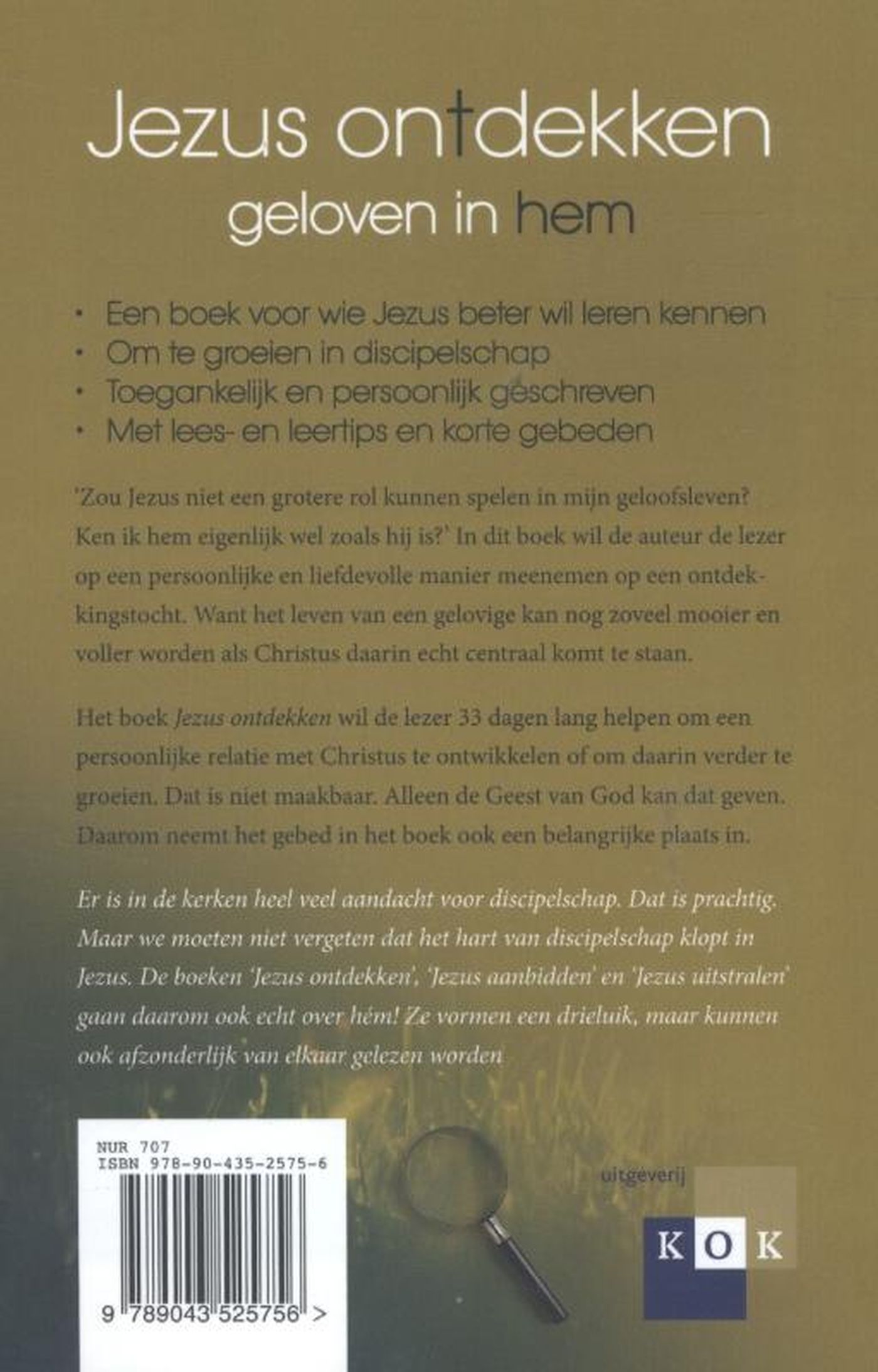 Achterkant van Jezus ontdekken