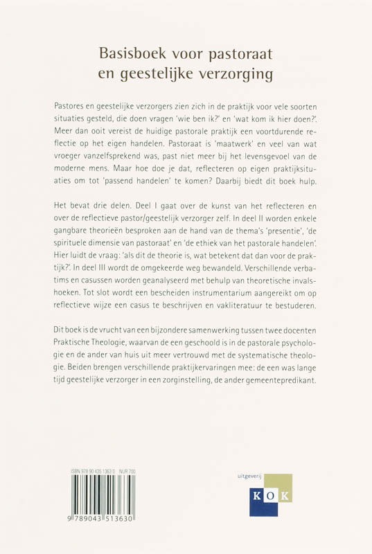 Achterkant van Reflecteren kun je leren