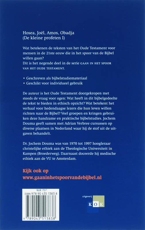 Achterkant van De kleine profeten
