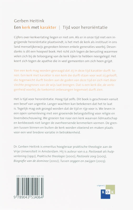 Achterkant van Een kerk met karakter