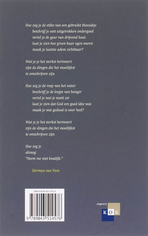 Achterkant van Goeie genade