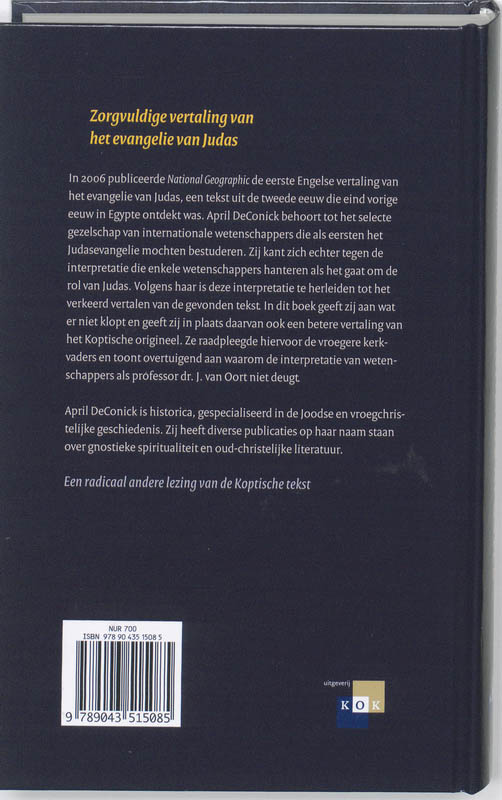 Achterkant van De dertiende apostel