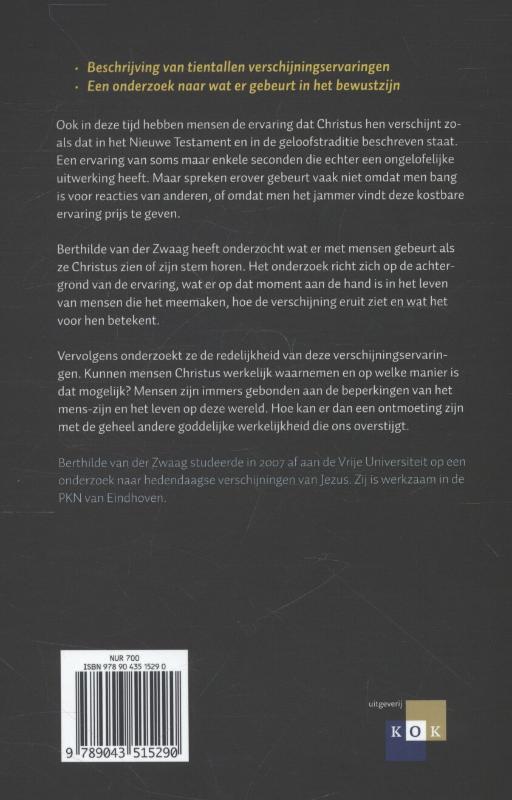 Achterkant van Als Christus verschijnt