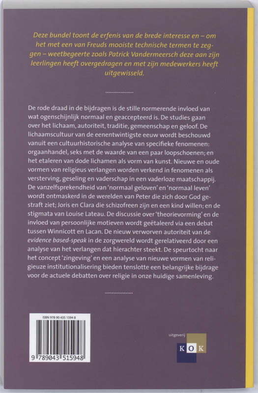 Achterkant van Gekke verlangens