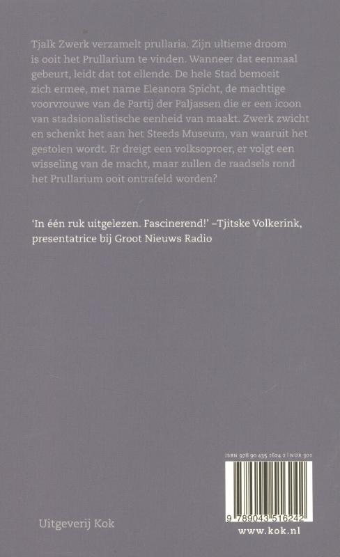 Achterkant van Het Prullarium