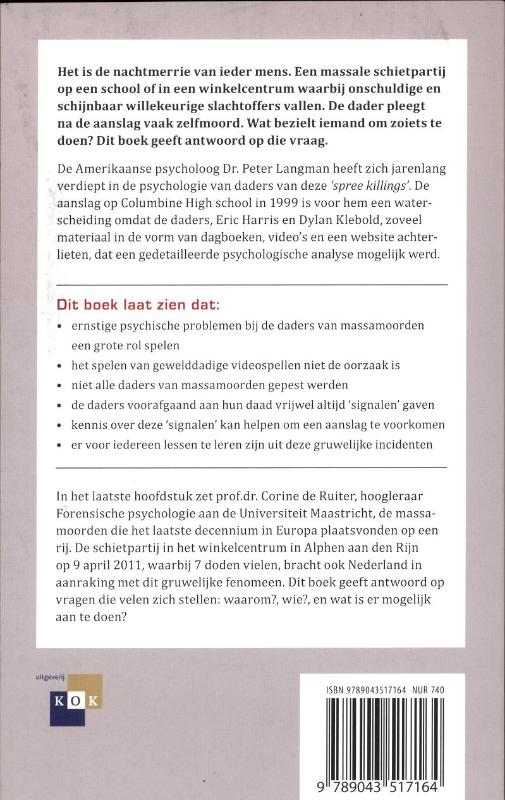 Achterkant van Schoolschutters