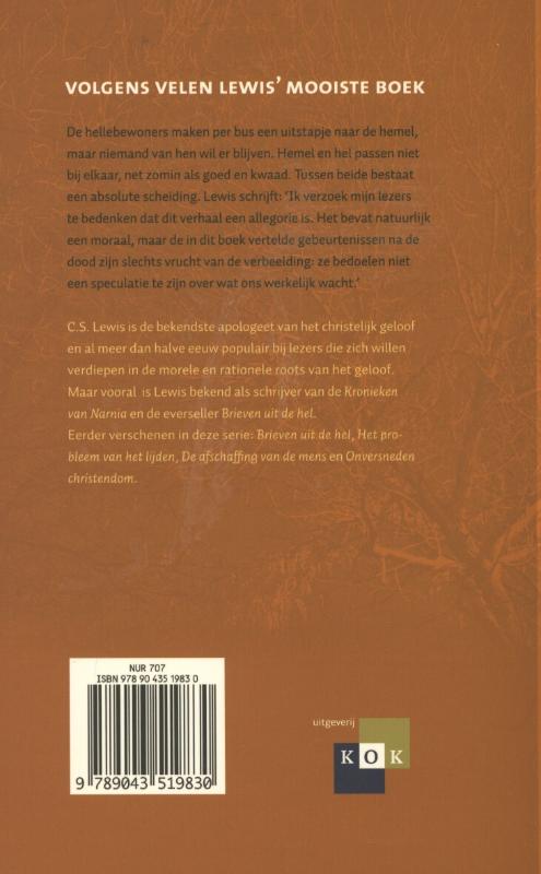 Achterkant van De grote scheiding