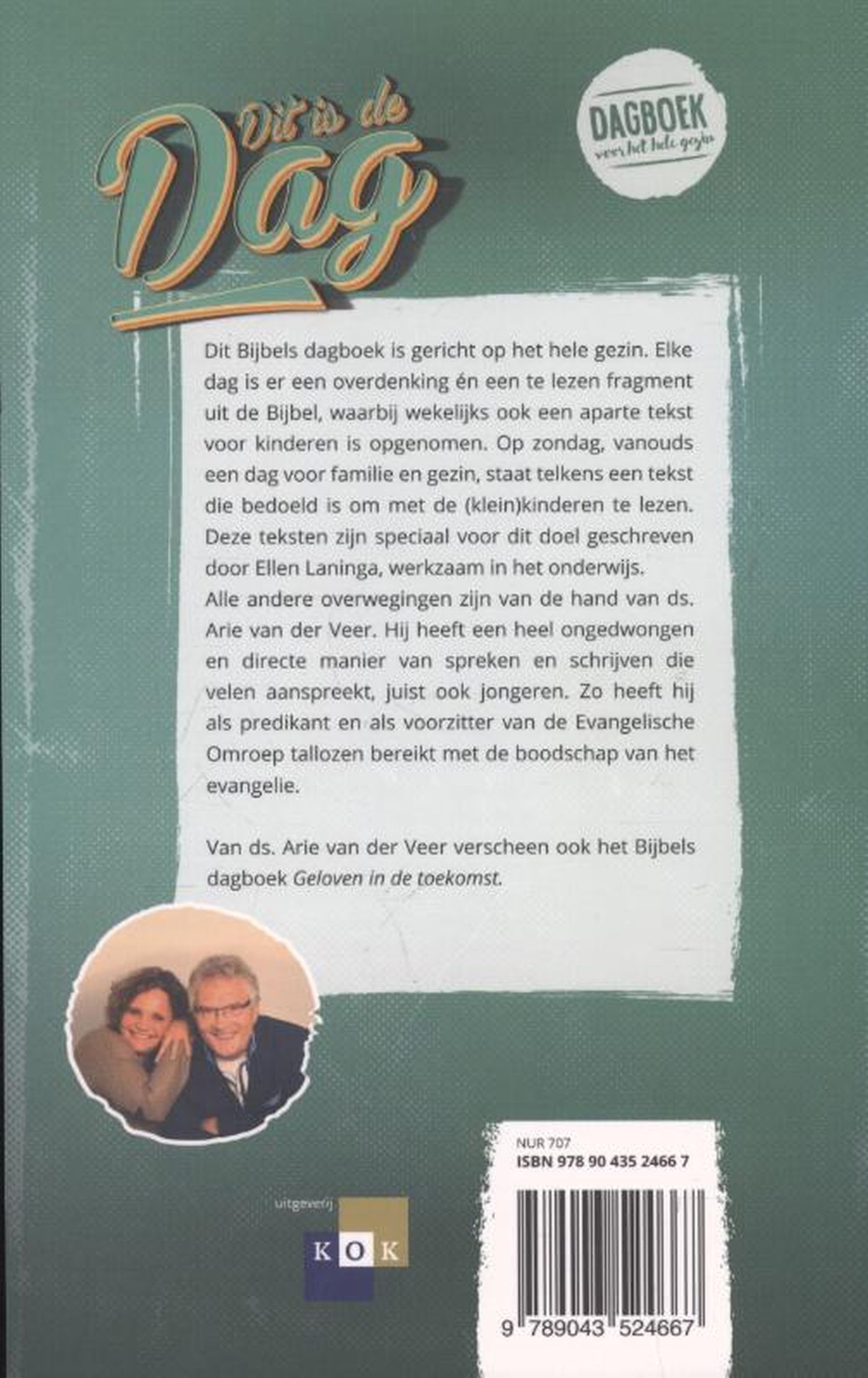 Achterkant van Dit is de dag