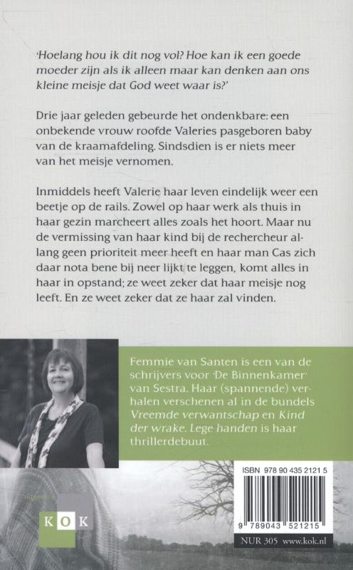 Achterkant van Lege handen