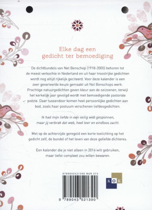 Achterkant van 2014