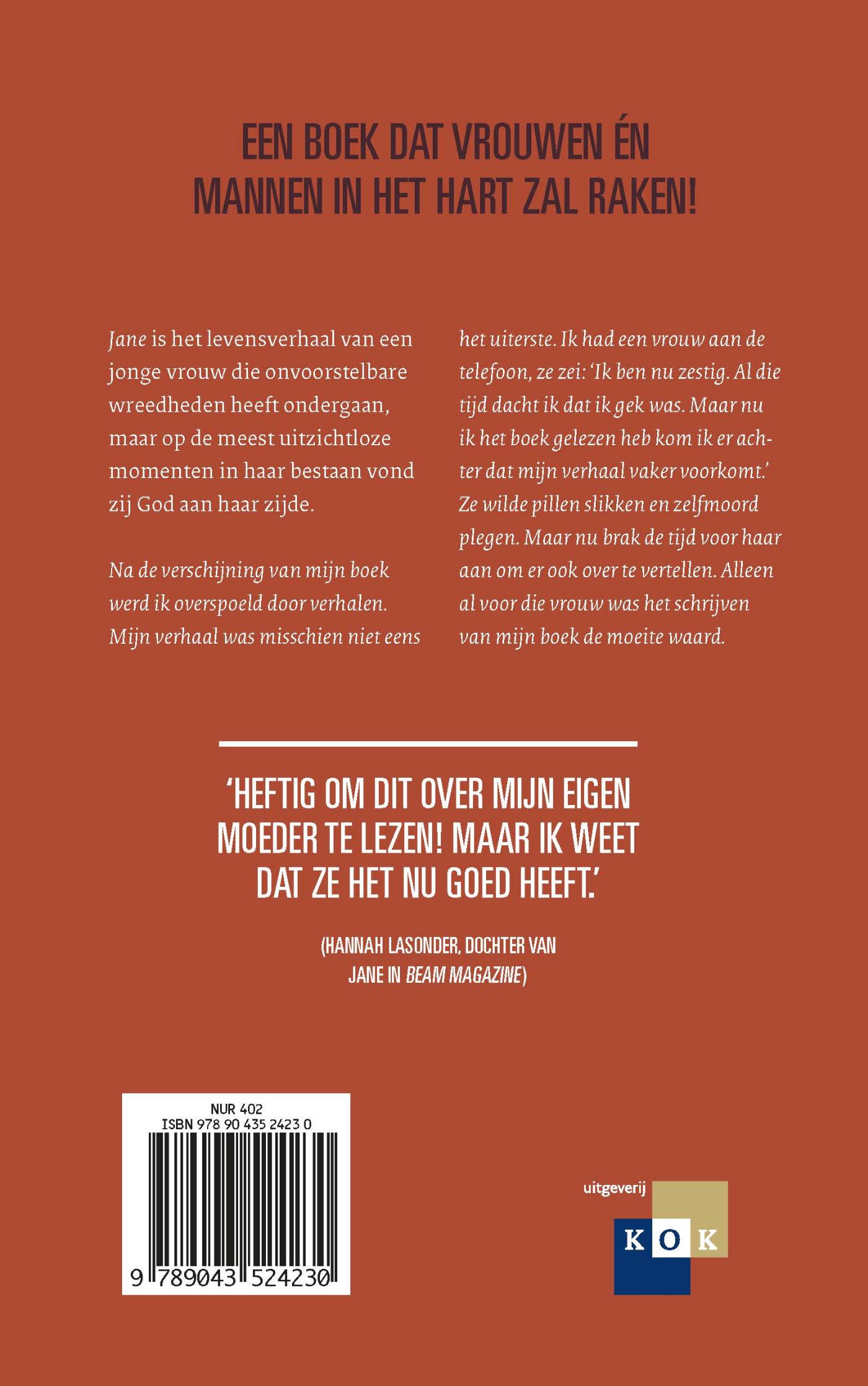 Achterkant van Jane