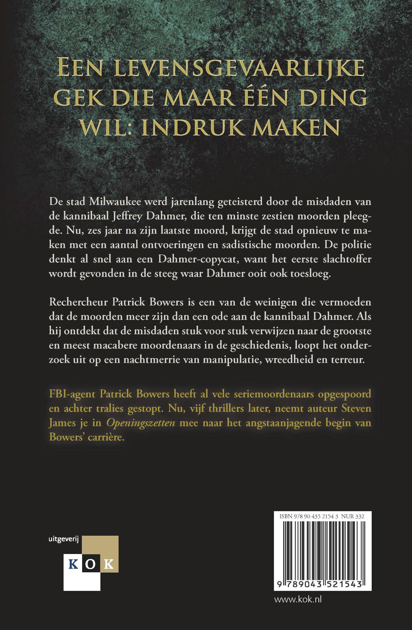 Achterkant van Openingszetten