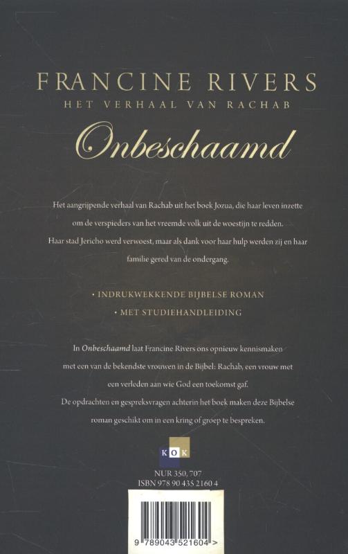 Achterkant van Onbeschaamd