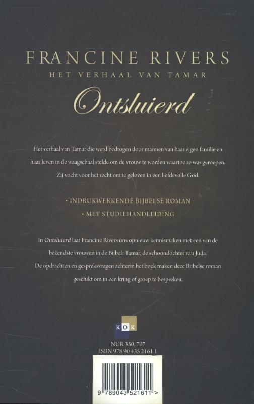 Achterkant van Ontsluierd