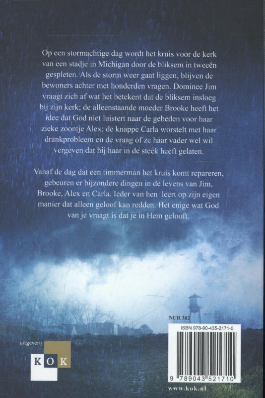 Achterkant van De opdracht