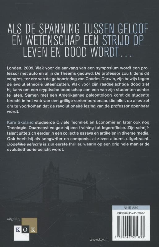 Achterkant van Dodelijke selectie