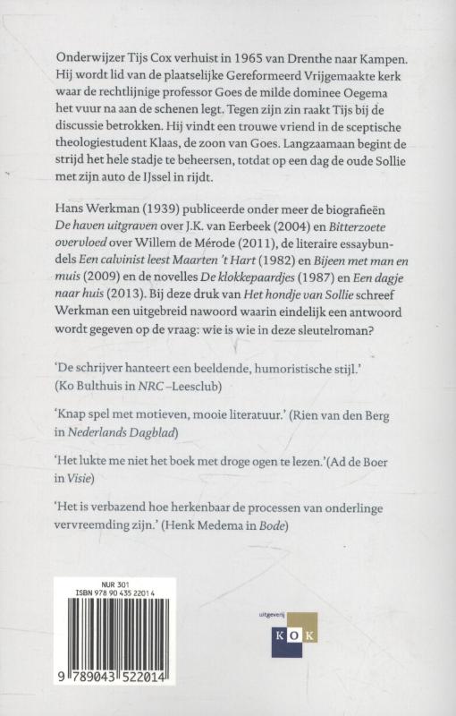Achterkant van Het hondje van Sollie