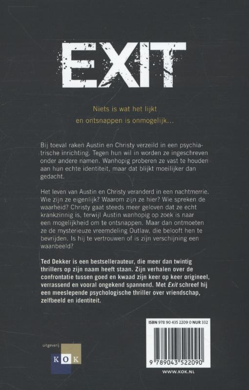 Achterkant van Exit