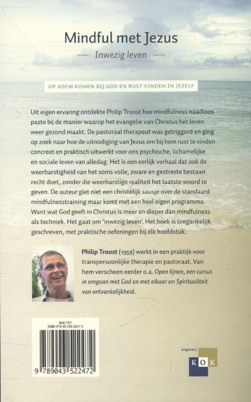 Achterkant van Mindful met Jezus