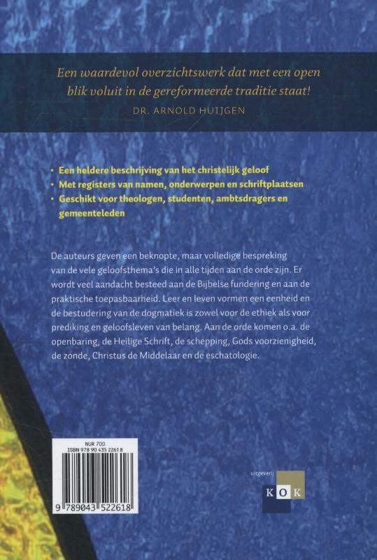 Achterkant van Beknopte gereformeerde dogmatiek