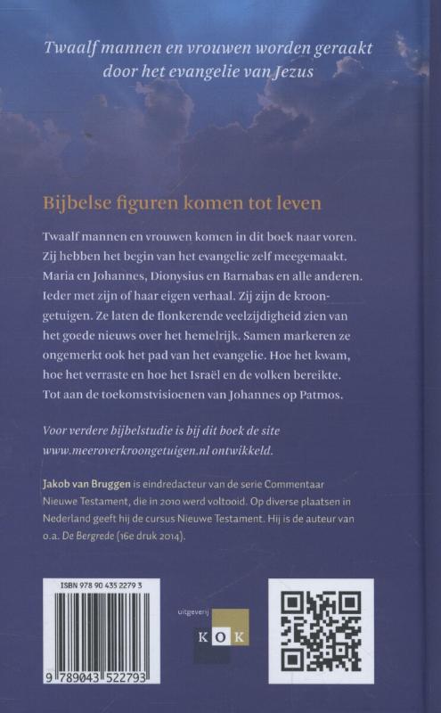 Achterkant van Kroongetuigen van het evangelie