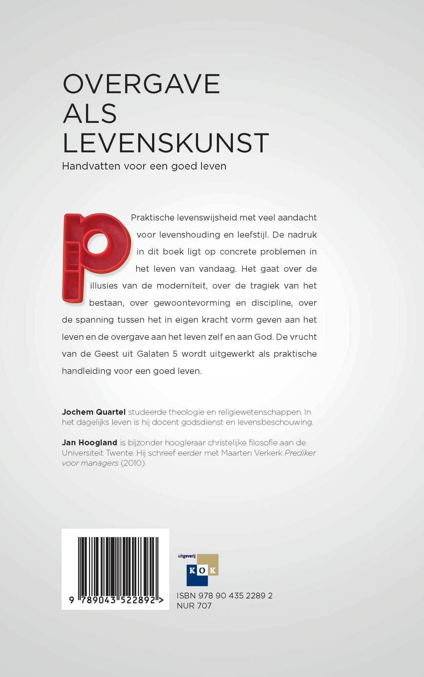 Achterkant van Levenskunst voor iedereen