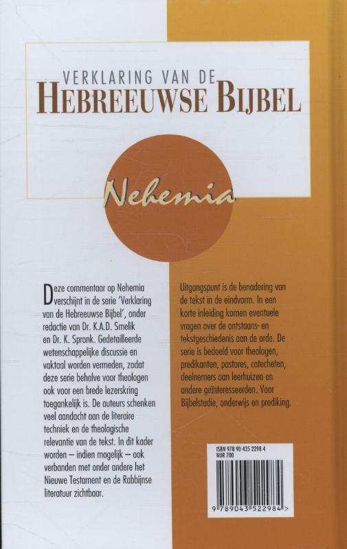 Achterkant van Nehemia