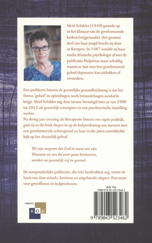 Achterkant van Hulpeloos maar schuldig