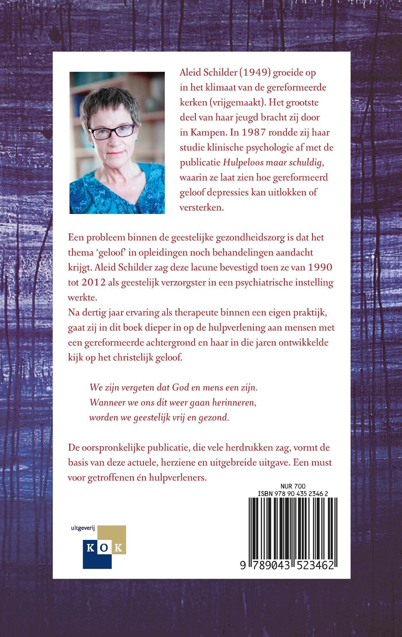 Achterkant van Hulpeloos maar schuldig