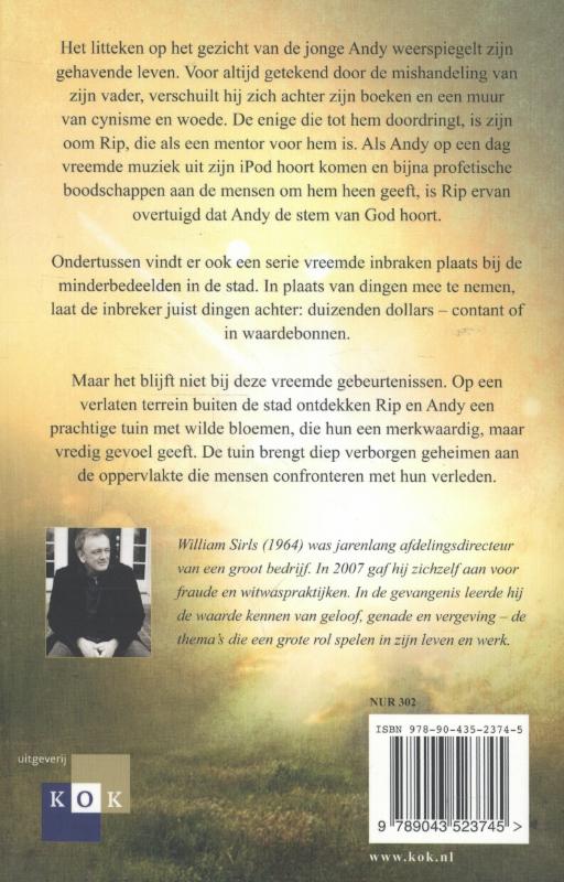 Achterkant van De verborgen tuin
