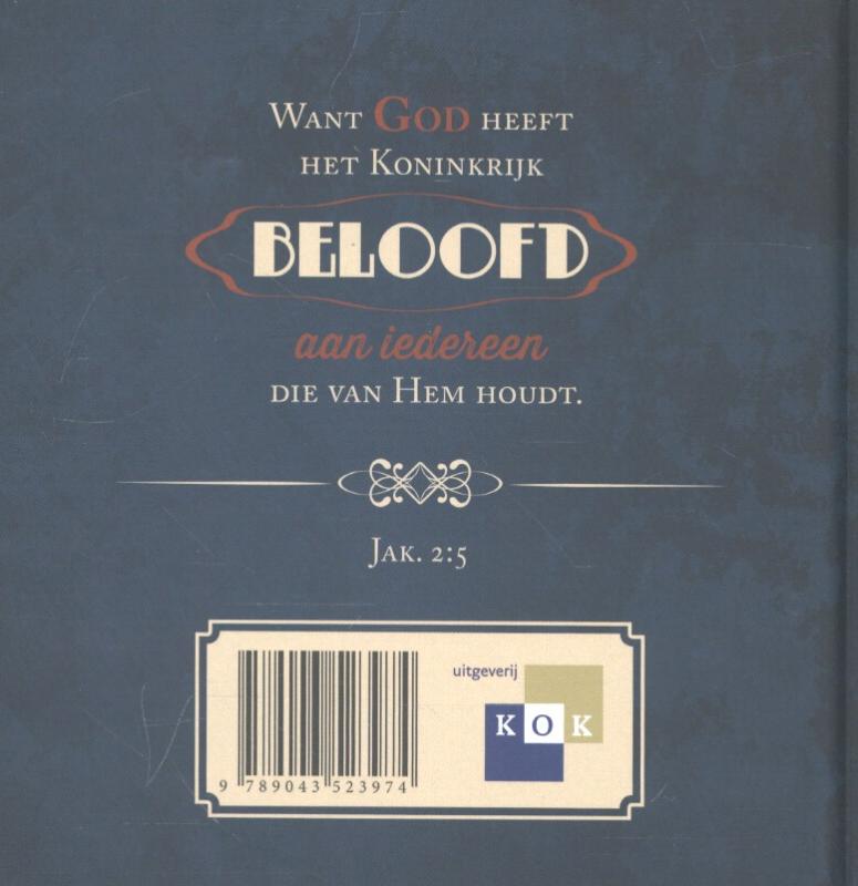 Achterkant van Woorden van geloof