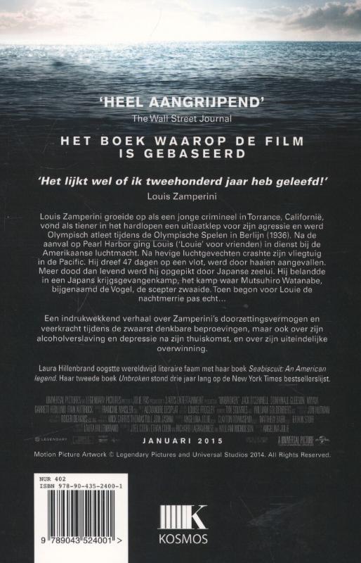 Achterkant van Unbroken