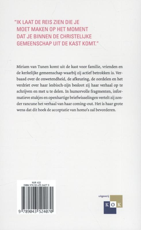 Achterkant van Van achter de kast