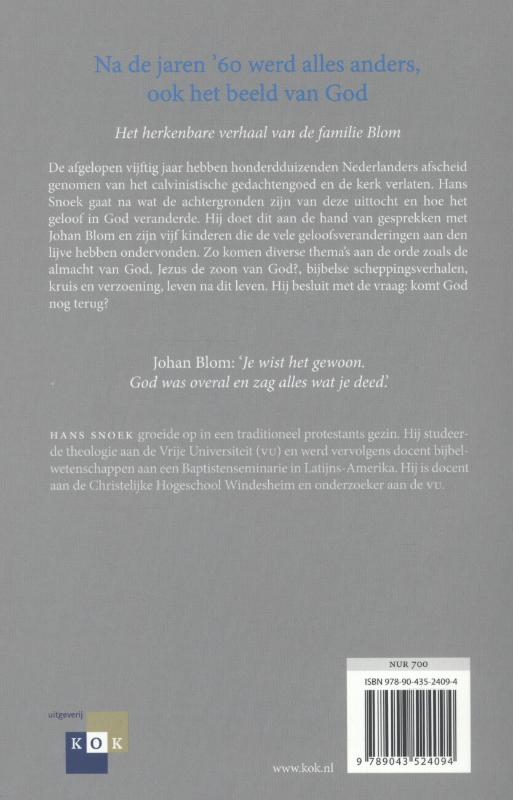 Achterkant van Van huis uit protestant