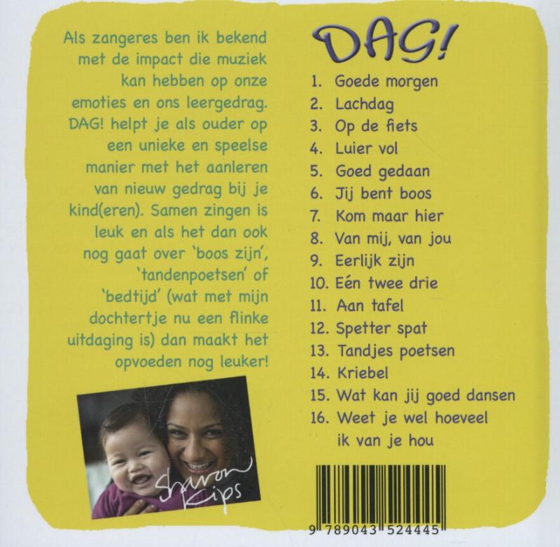 Achterkant van Dag!