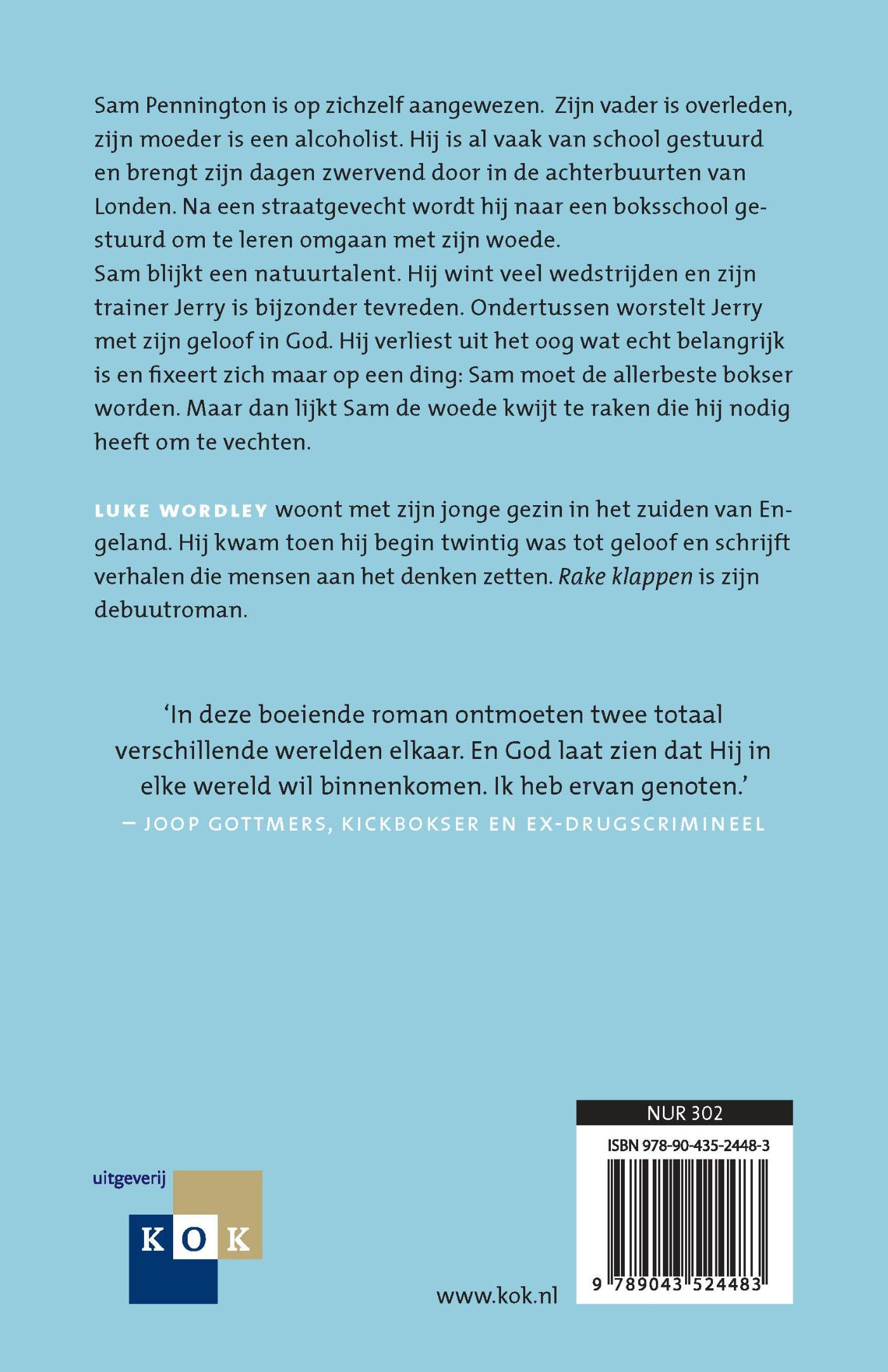 Achterkant van Rake klappen