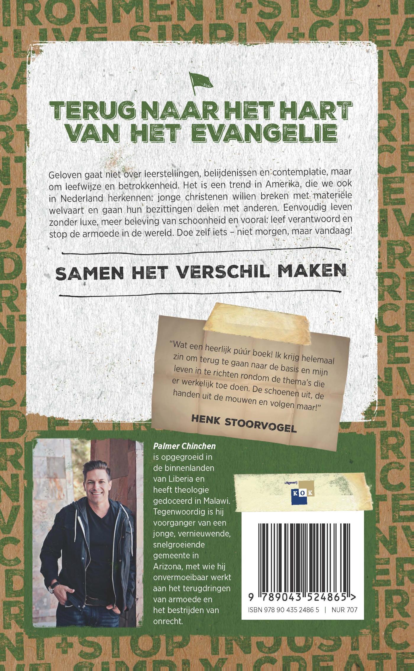 Achterkant van Op blote voeten