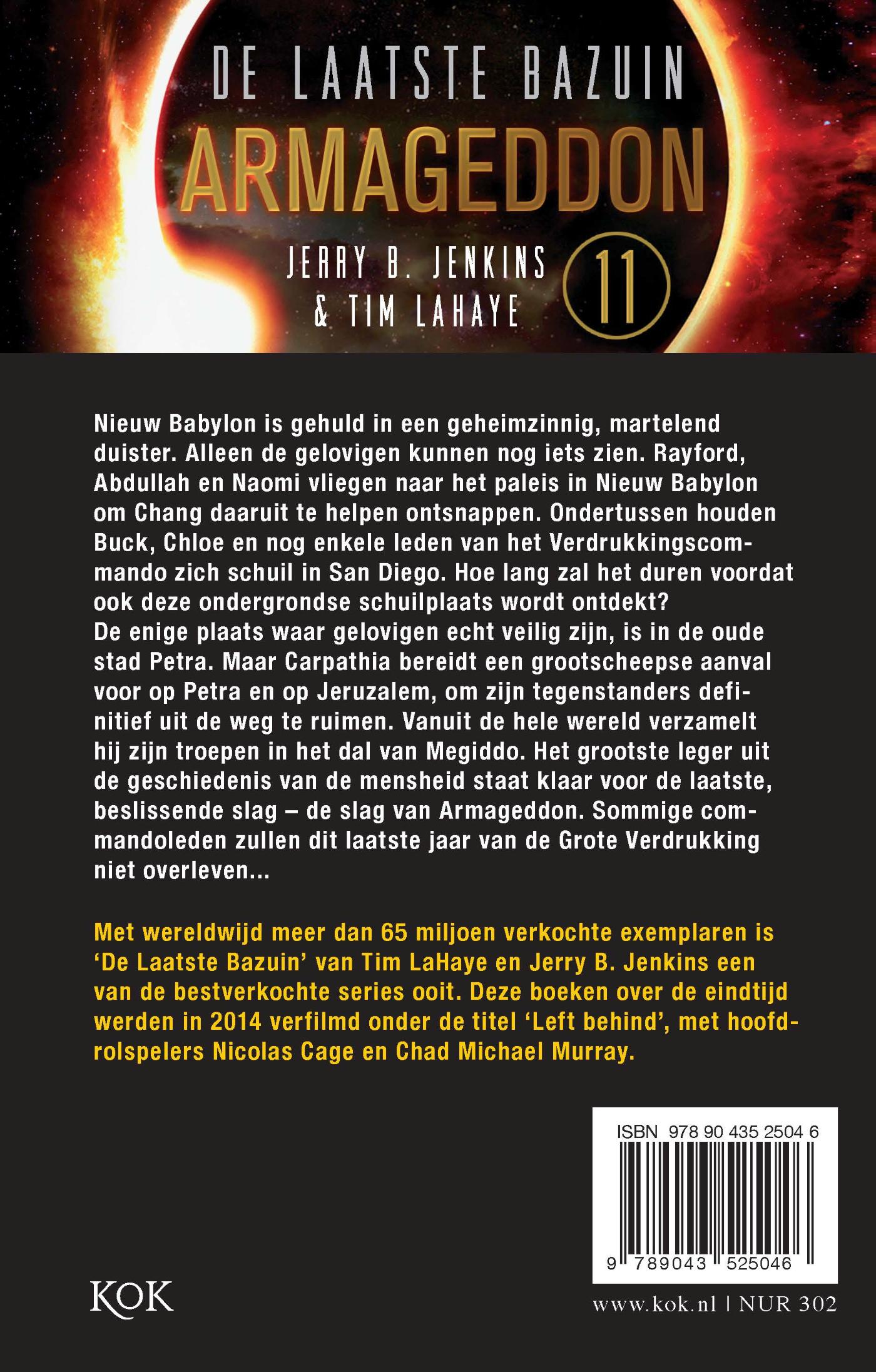 Achterkant van Armageddon